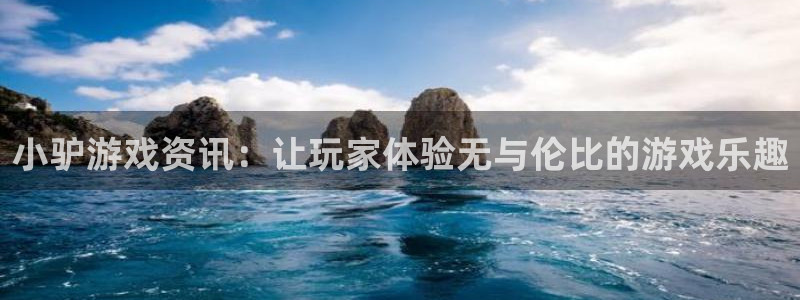 赢咖娱乐登陆地址：小驴游戏资讯：让玩家体验无与伦比的游戏乐趣